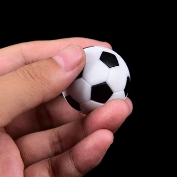 10 ADET 32mm Plastik langırt masası Futbol Futbol Topu Futbol Fussball Spor Hediyeler Yuvarlak Kapalı Oyunlar Toptan