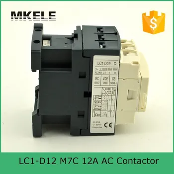 LC1D12M7 AC Kontaktör 12A Telemecanique Manyetik elektrik Kontaktörü 24 V 36 V 110 V 220 V 380 V Bobin Gerilimi
