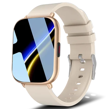 SENBONO 1.85 inç Büyük Ekran Yeni akıllı saat Erkekler Vücut Sıcaklığı Spor İzci Su Geçirmez Smartwatch Kadınlar için Android ıOS