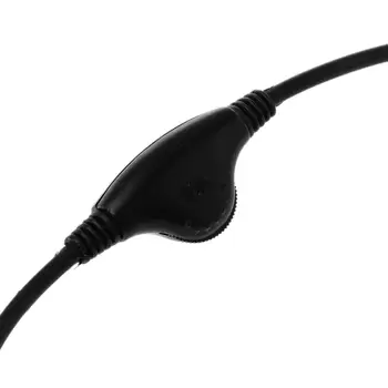 3.5 mm Jack AUX Erkek dişi adaptör Uzatma Kablosu Ses Stereo Kablosu Ses Kontrolü ile Kulaklık Kulaklık Tel