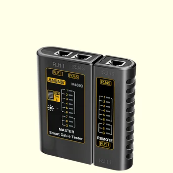 ANENG M469D RJ45 Kablo lan test cihazı Ağ Kablosu Test Cihazı RJ45 RJ11 RJ12 CAT5 UTP LAN Kablo Test Cihazı Ağ Aracı ağ Onarım