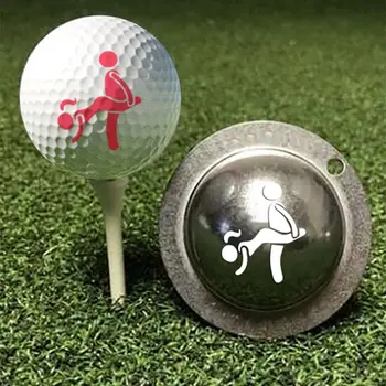 Eğitim Yardımları Yetişkin Mizah Sinyal Modelleri Topu Hattı Golf Topu İşaretleyici Şablon Hizalama Araçları Liner Marker