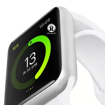 Uyku Tracker Akıllı İzle 44mm 1: 1 Arama Smartwatch Serisi Apple İzle ıOS iPhone 4 5 6 7 Android Samsung Telefon İzle