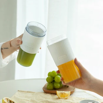 Vitamer Mini Taşınabilir Sıkacağı 300 ml USB Elektrikli Sebze Blender Rechagrable Meyve Mikser Ev meyve suyu fincanı Açık Mutfak