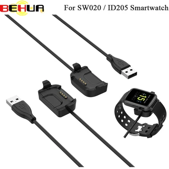 YAMAY SW020 Kasıtlı İD205 Smartwatch Dock İçin USB Şarj cihazları Şarj cihazı USB Şarj Kablo Bankası Tel Yedek Çizgi Aksesuarları