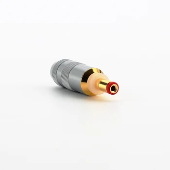Yeni Audiocrast 24K Altın Kaplama DC güç fiş konnektörü için Yüksek Son Ses Dereceli HİFİ DC2. 1 Fiş